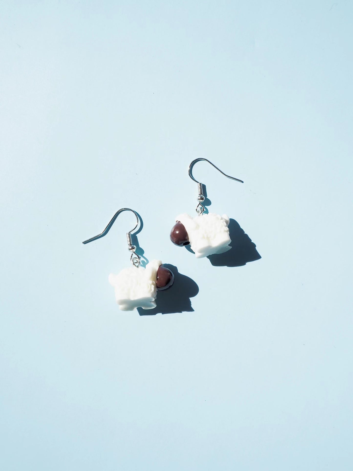 Sheep Hook Drop Earrings