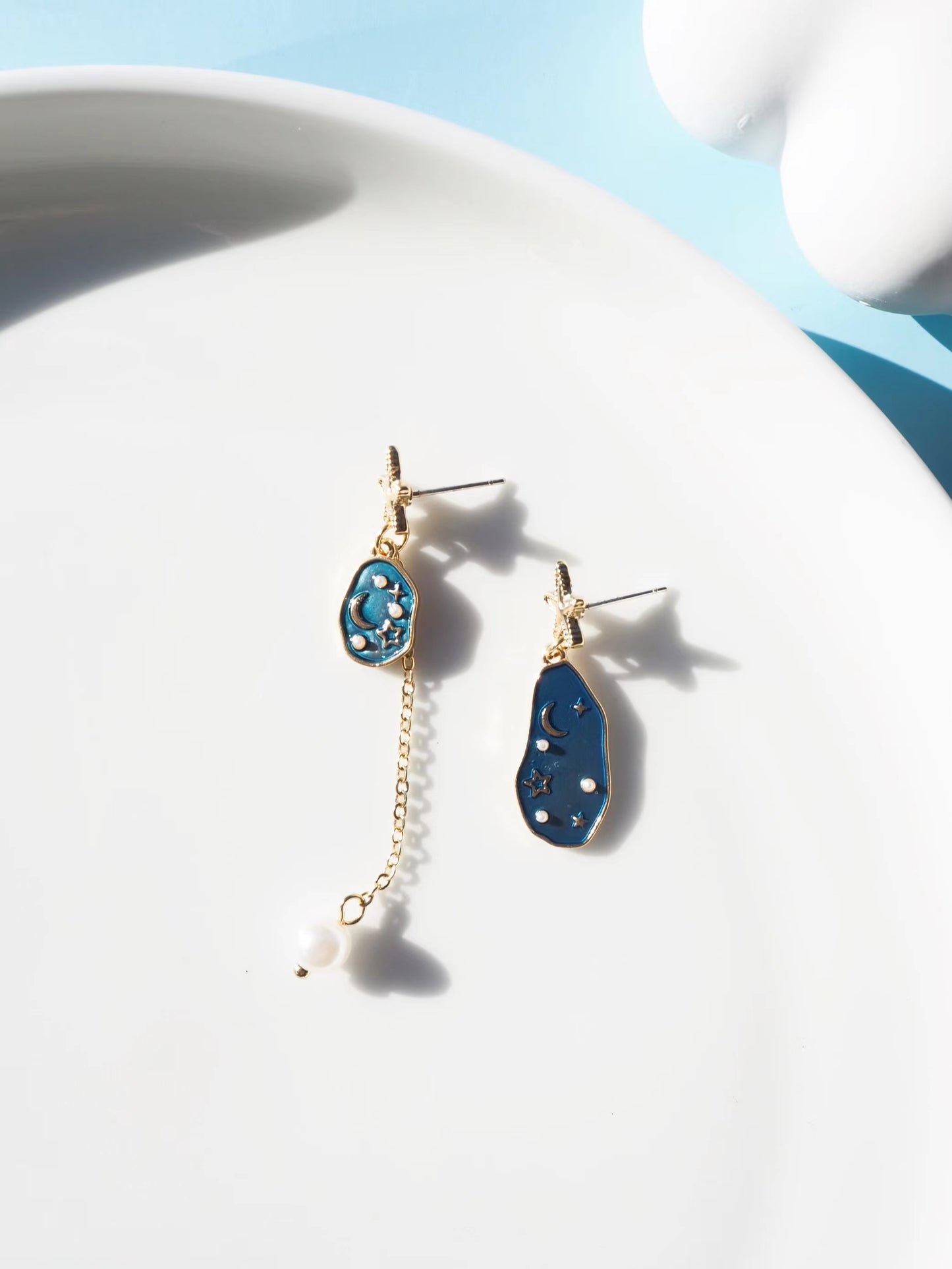 Starry Sky Drop Earrings