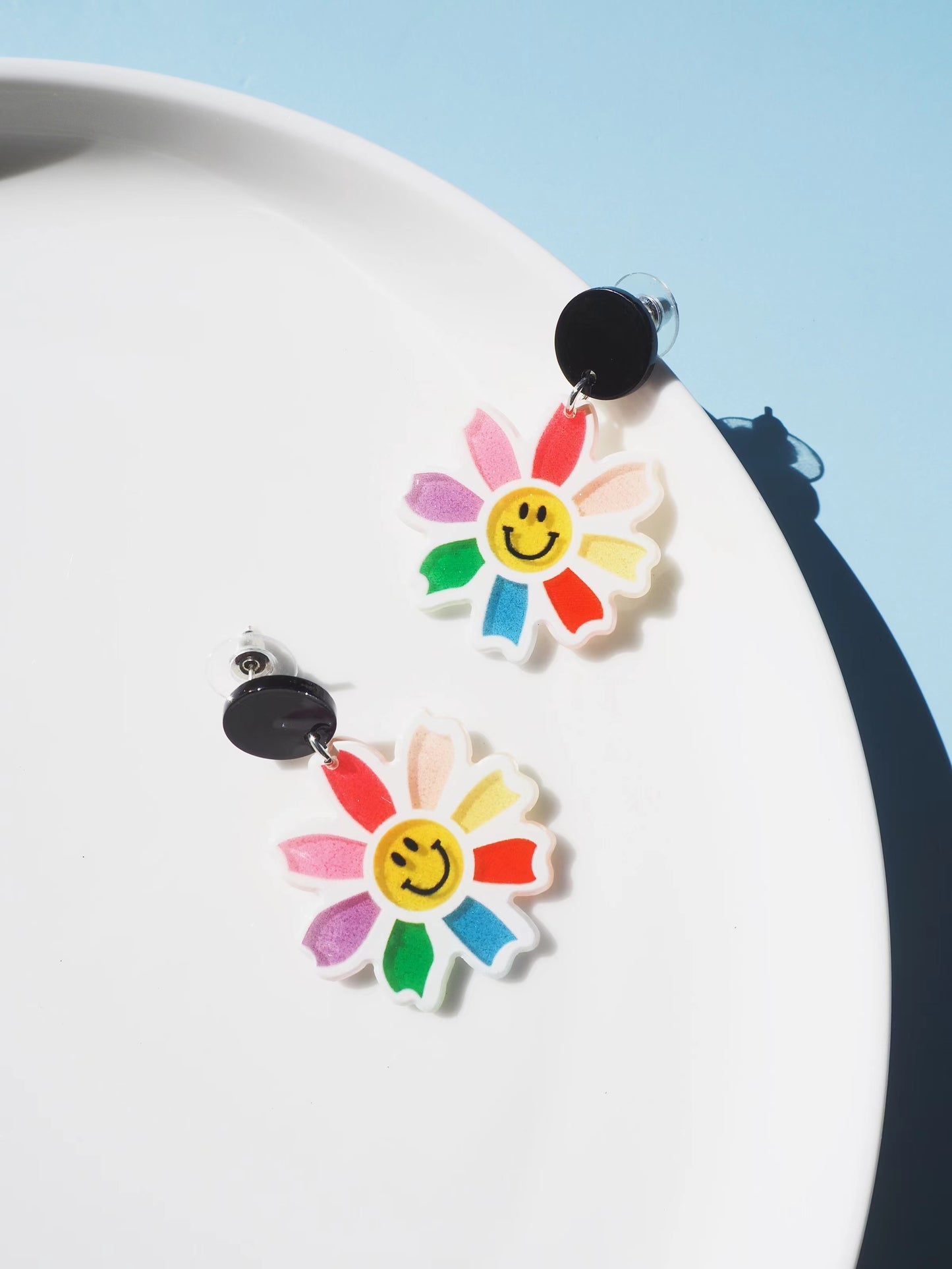 Flower Drop Earrings