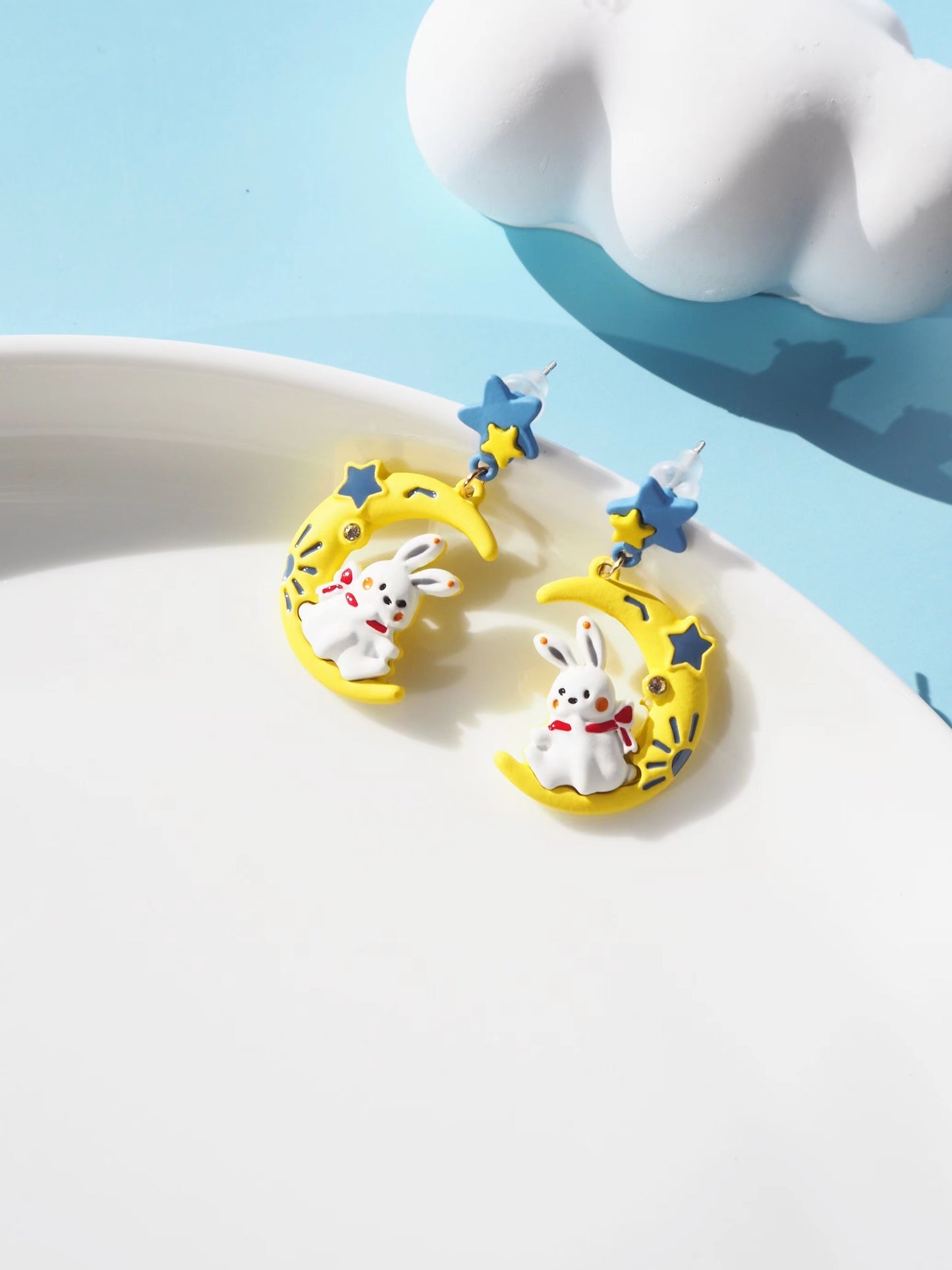 Rabbit Drop Earrings