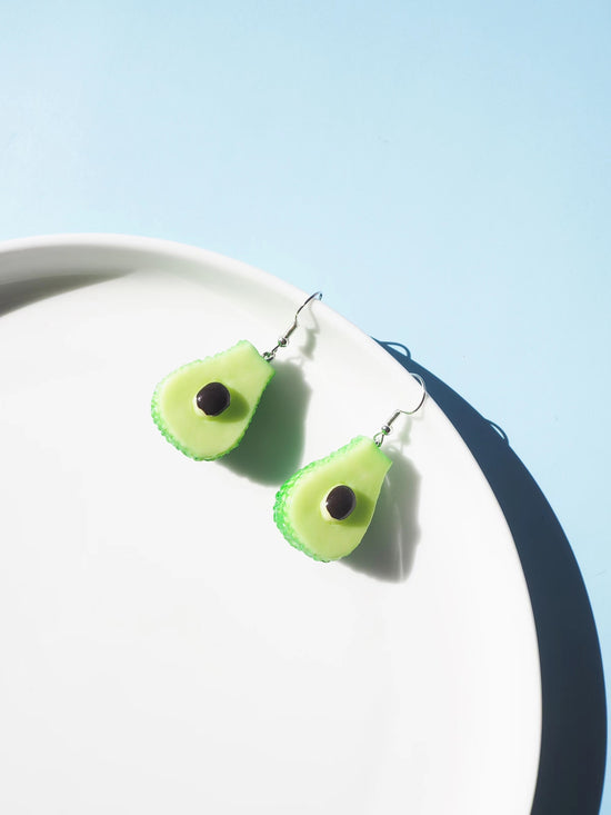 Avocado Hook Drop Earrings