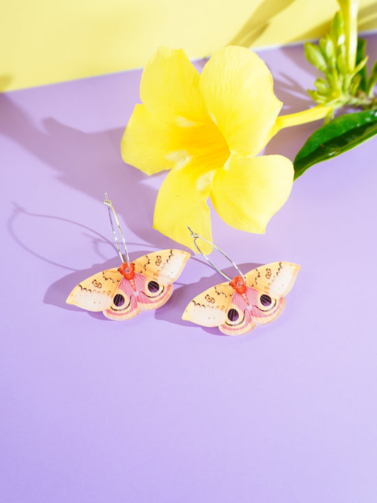 Butterfly Huggie Hoop Earrings