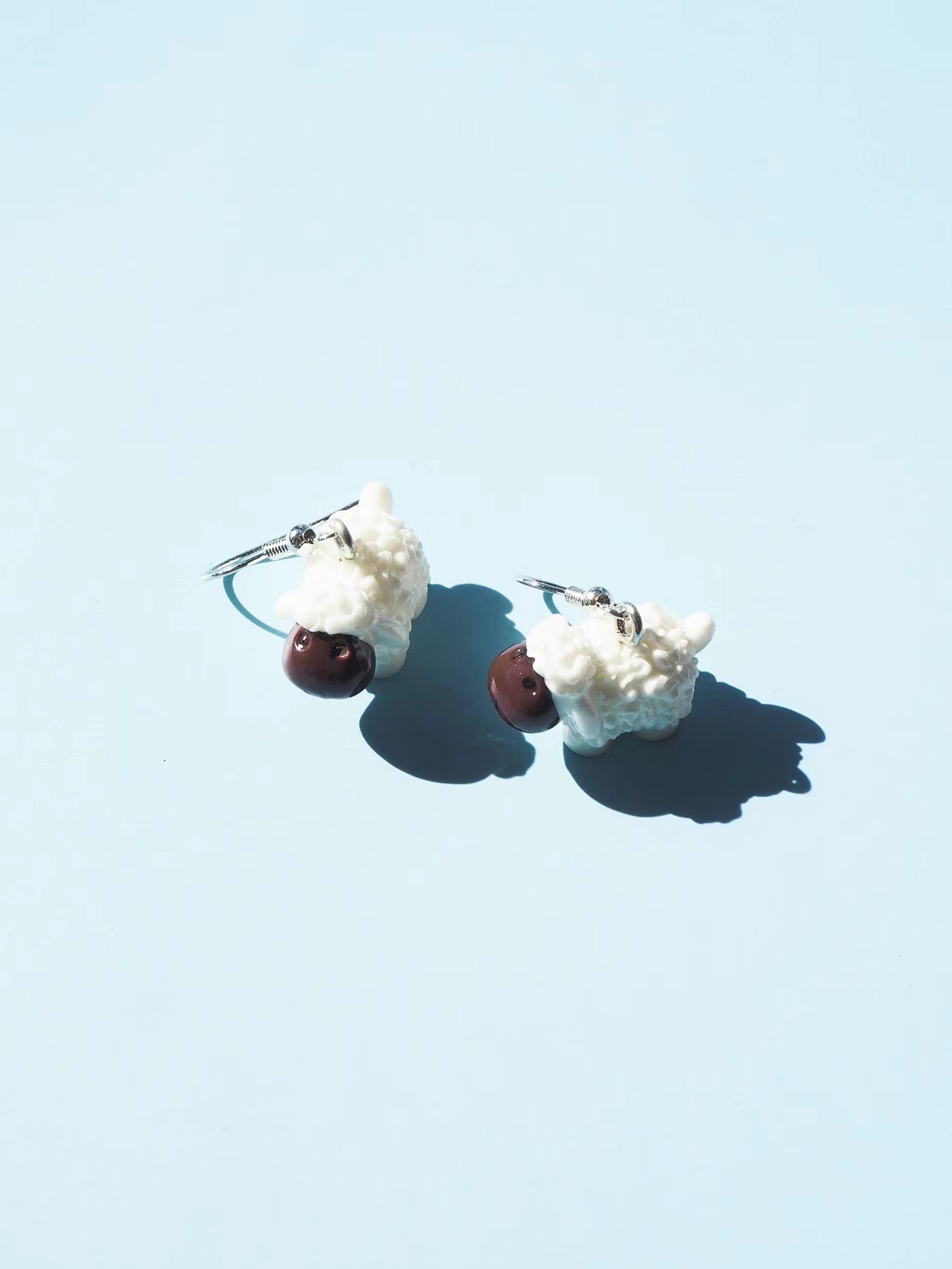 Sheep Hook Drop Earrings