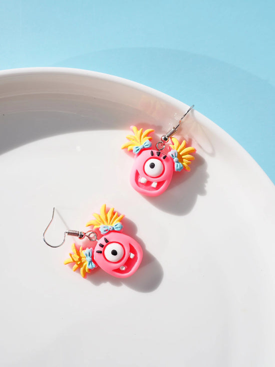 Monsters Hook Drop Earrings