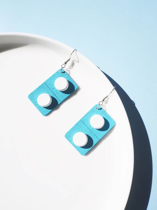 Pills Hook Drop Earrings