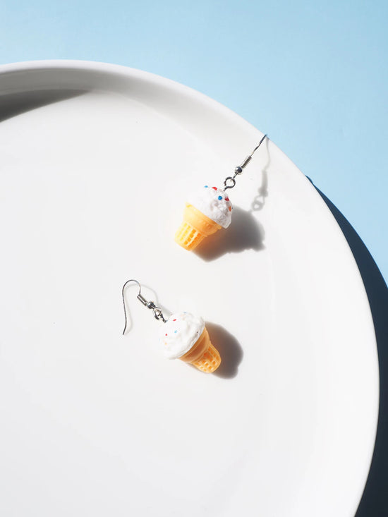 Ice Cream Hook Drop Earrings