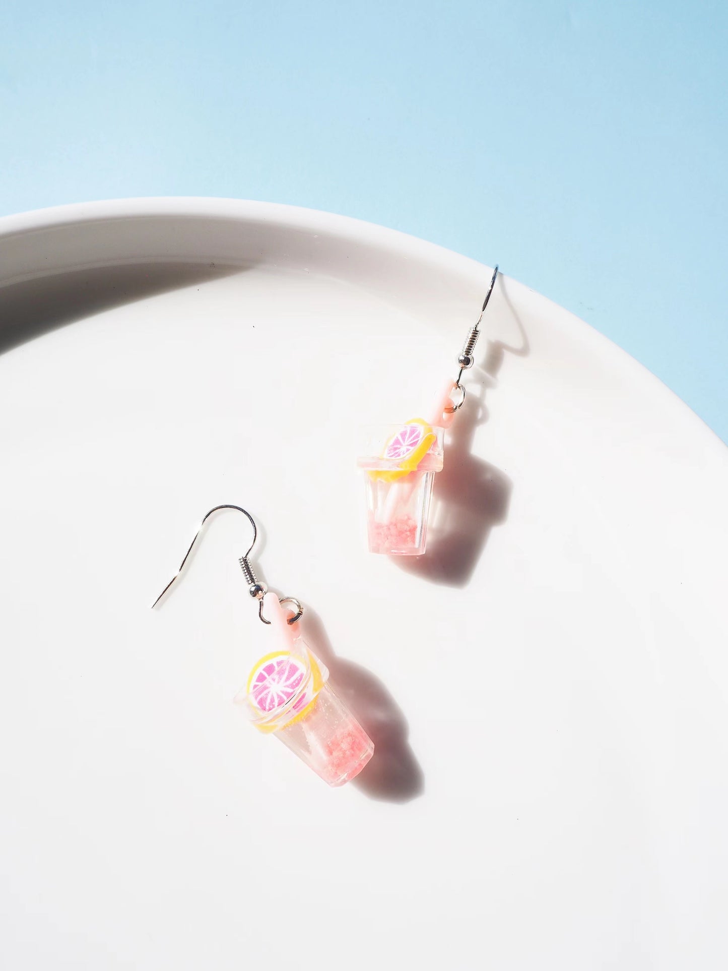 Lemonade Hook Drop Earrings