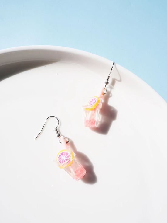 Lemonade Hook Drop Earrings