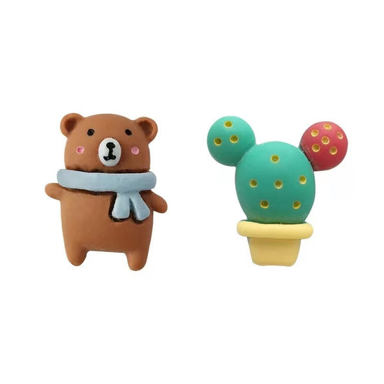 Bear and cactus