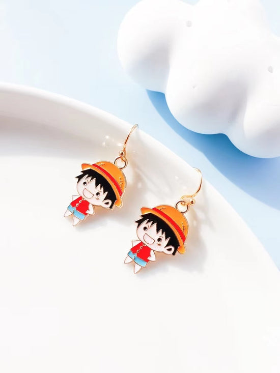 One Piece:Luffy Drop Earrings
